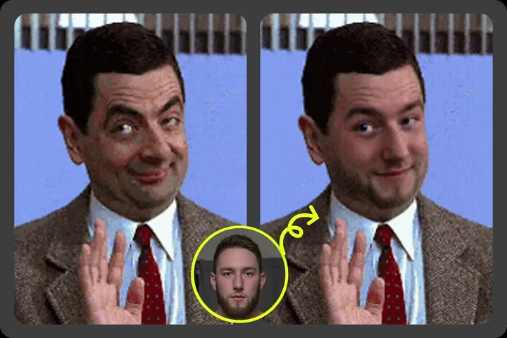 Swap a Face in a GIF in Seconds