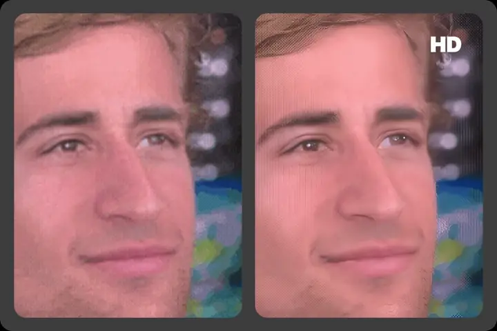 HD GIF Face Swap Output