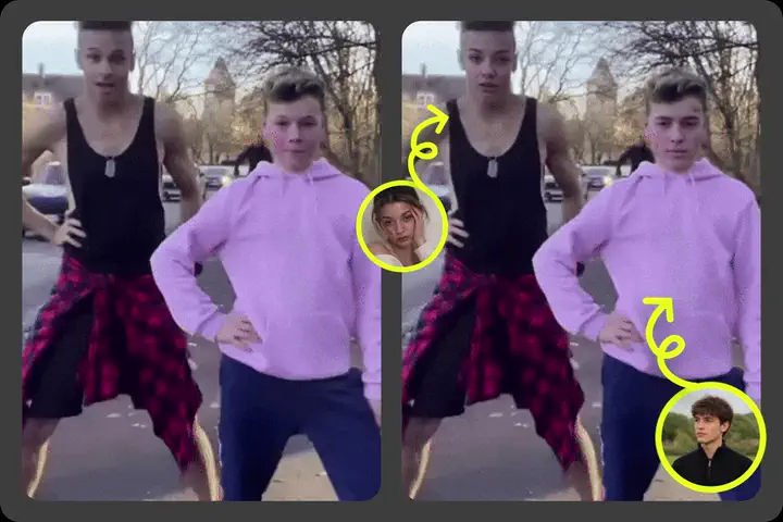 Free Multi Face GIF Swap Online