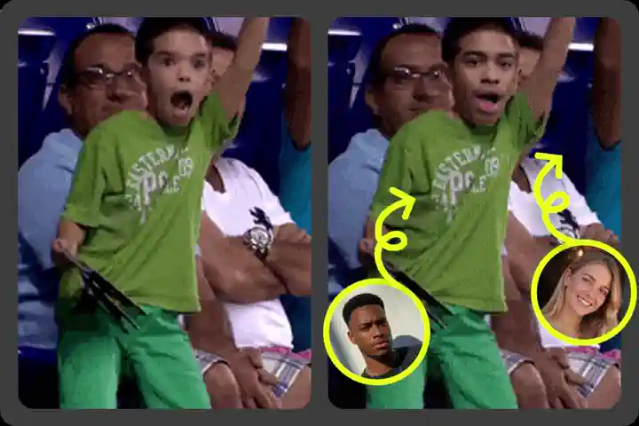 Match Different Faces in One GIF