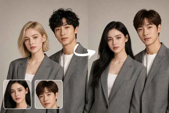 AI Multiple Face Swap Online with No Watermark